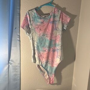 Pastel Abstract Bodysuit